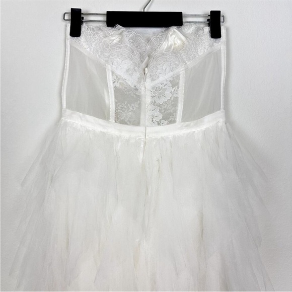 White Bustier Corset Dress - Picture 8 of 11